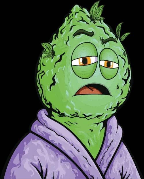 Sleepy Bud Mascot