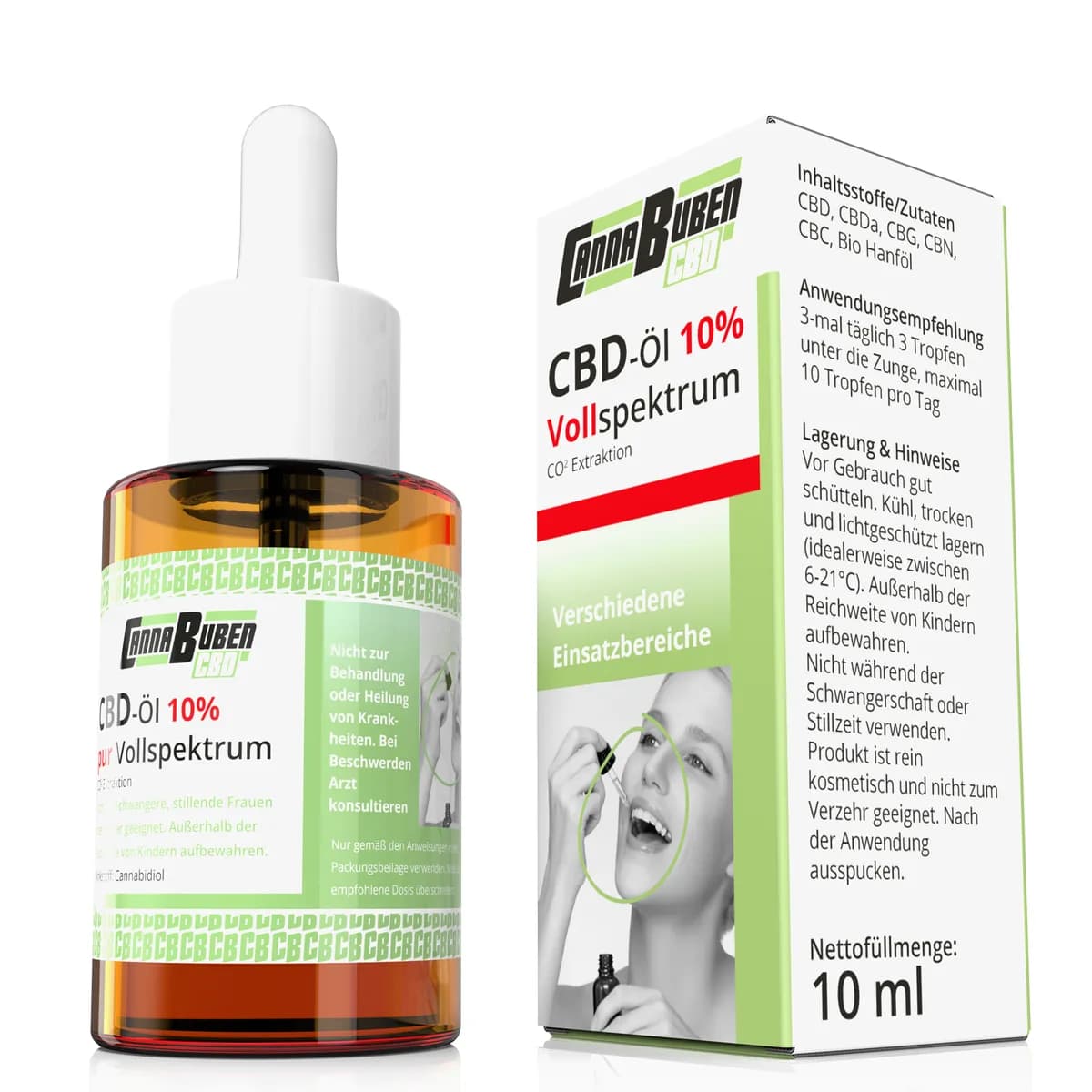 CBD Oil 10% - Cannabuben