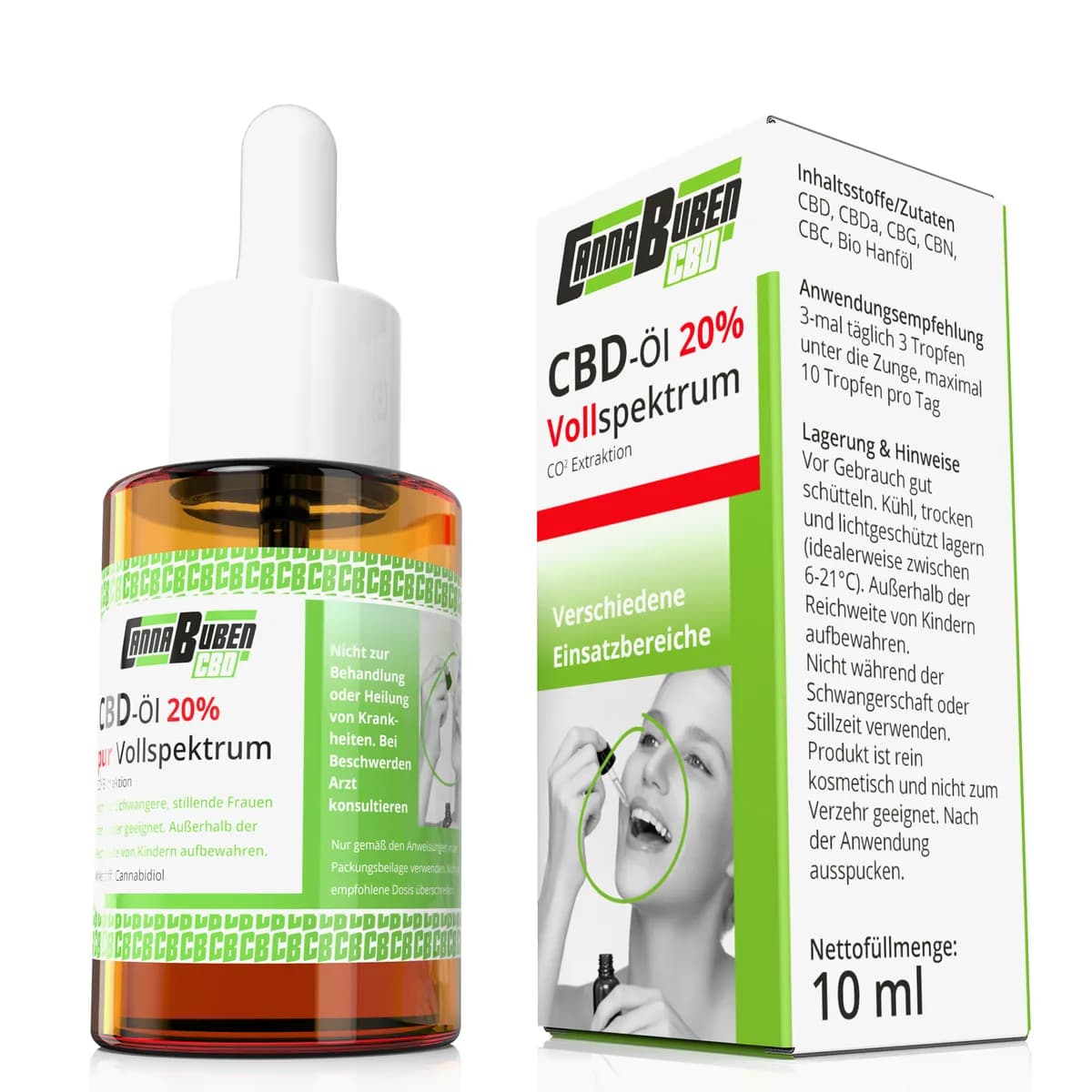 CBD Oil 20% - Cannabuben